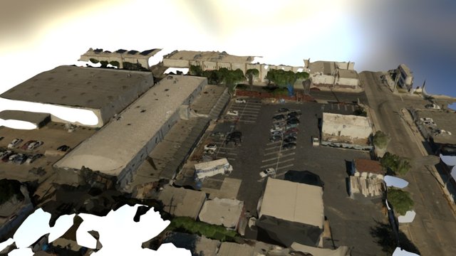 DroneFleet HQ 3D Model