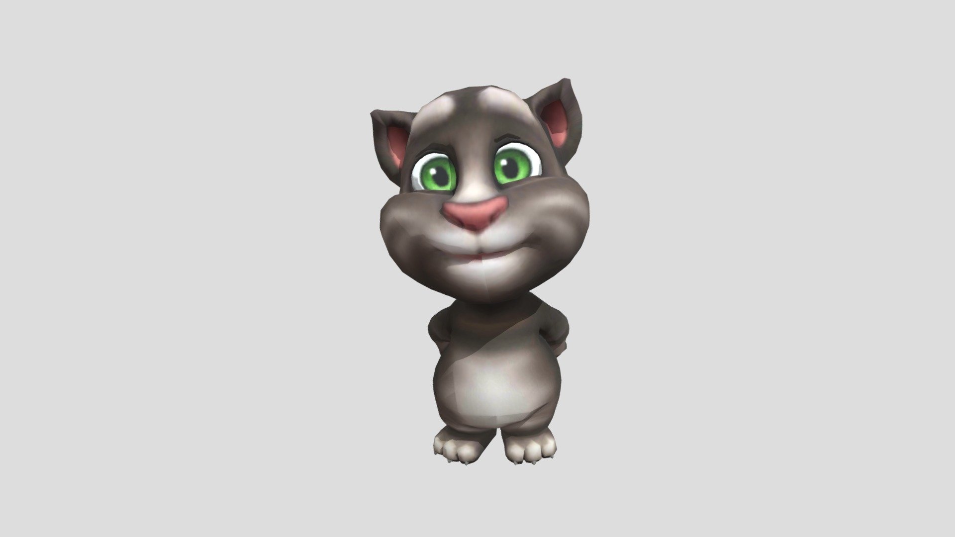 Talking Tom Young - Download Free 3D model by mohd.akmal.mahyudin ...