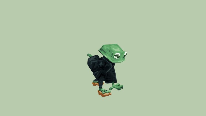 Frog master 3D Model