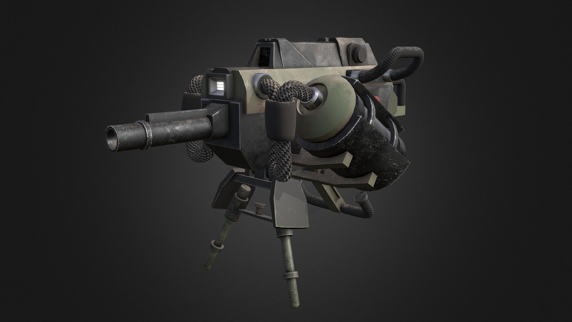 Old machinegun