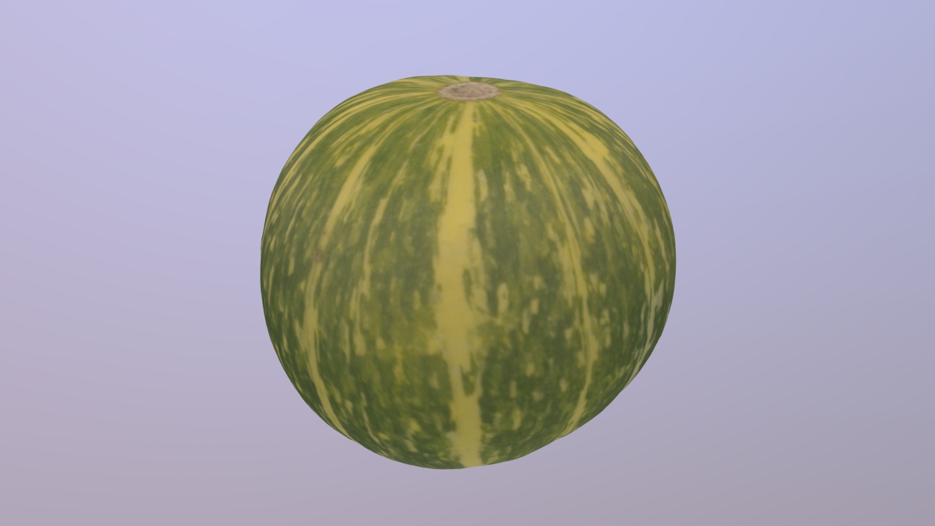 3D model Gourd 1 - This is a 3D model of the Gourd 1. The 3D model is about a close up of a fruit.