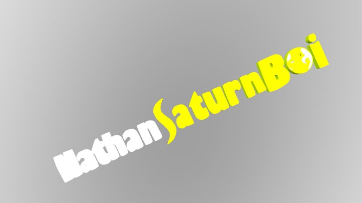NathanSaturnBOI 3D Model