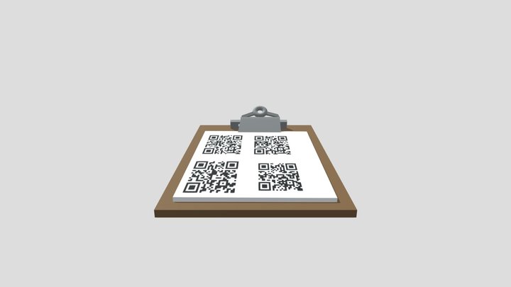 Clipboard 3D Model