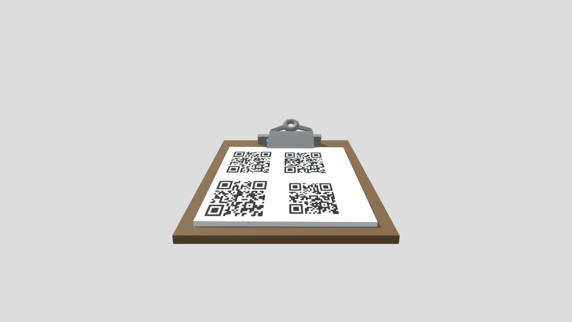 Clipboard - 3D model by harvey.hunter [d3f55f6] - Sketchfab