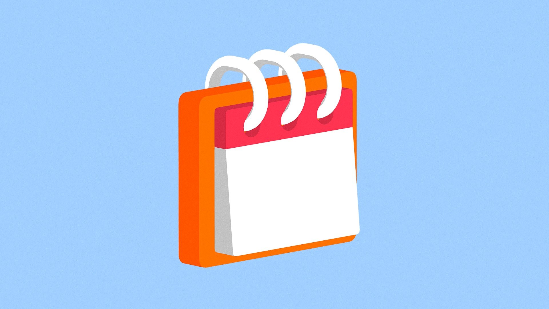 Simple Stylized Cartoon Style Calendar