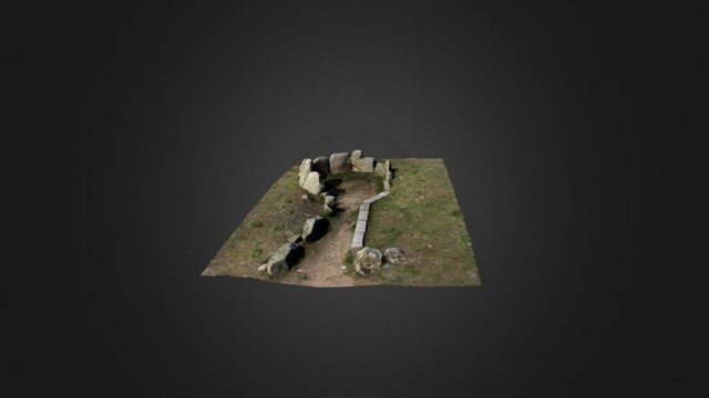 Dolmen del Prado de las Cruces 3D Model