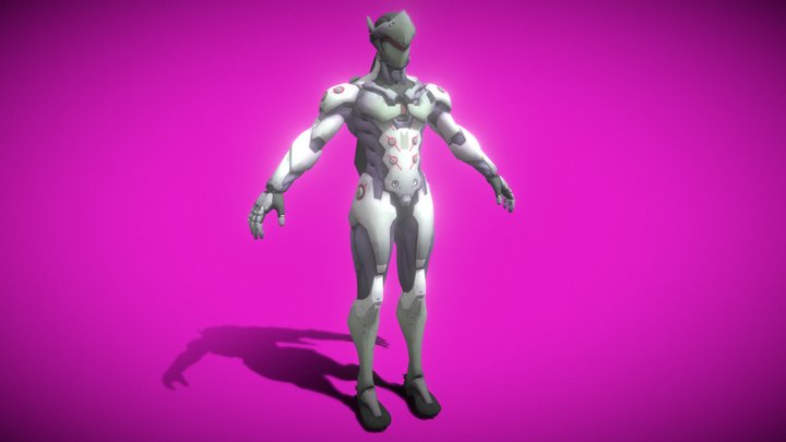 Pink and Purple Genji – Modello 3D gratuito STL