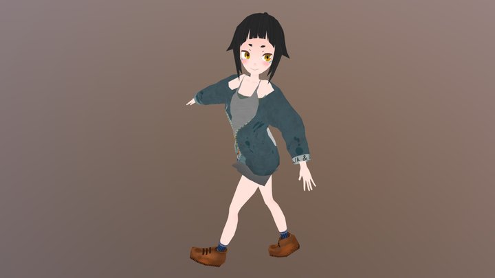 Avatar model ruzu 3D Model
