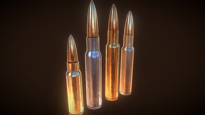 Bullet 3D models - Sketchfab