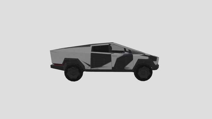Mad City - Tesla Cyber Truck 3D Model