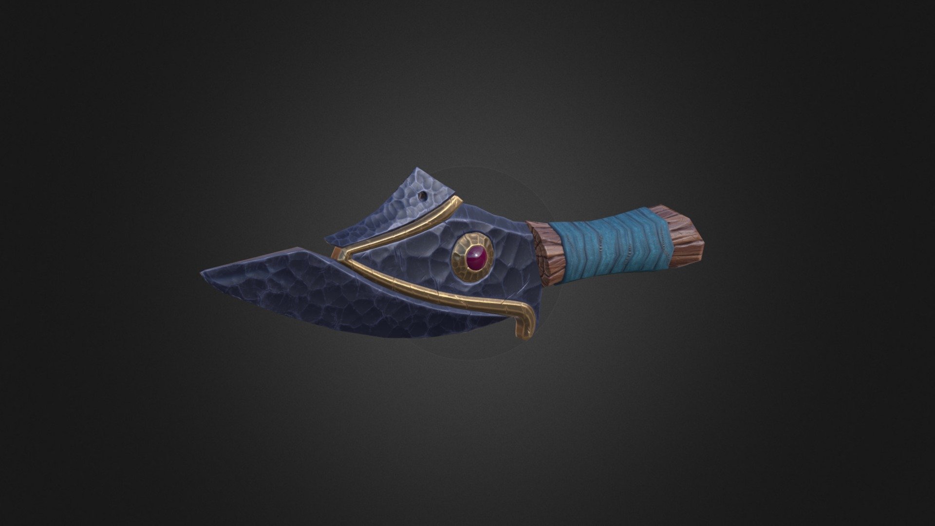 Knife — Sketchfab embed 3D viewer
