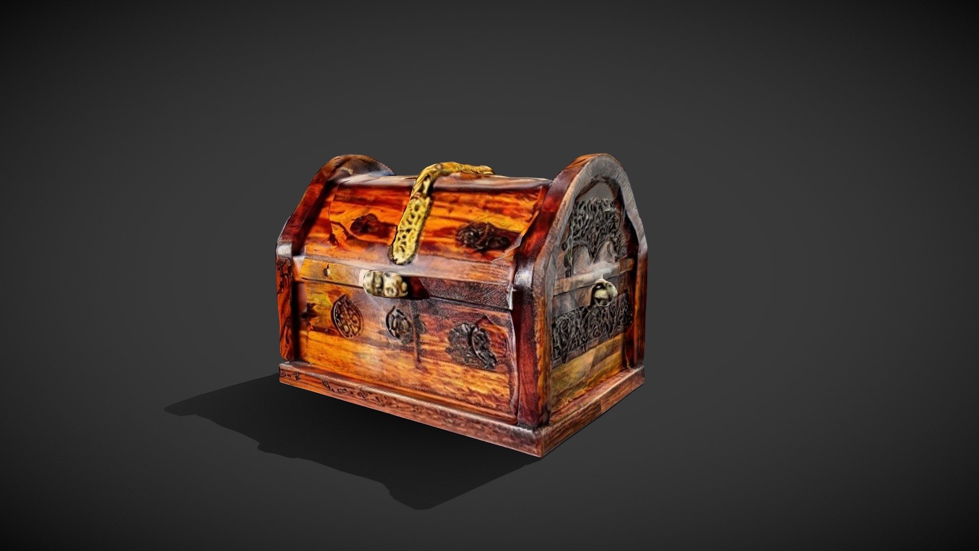 Treasure chest - Download Free 3D model by Deepak_Sharma [d3fa587 ...