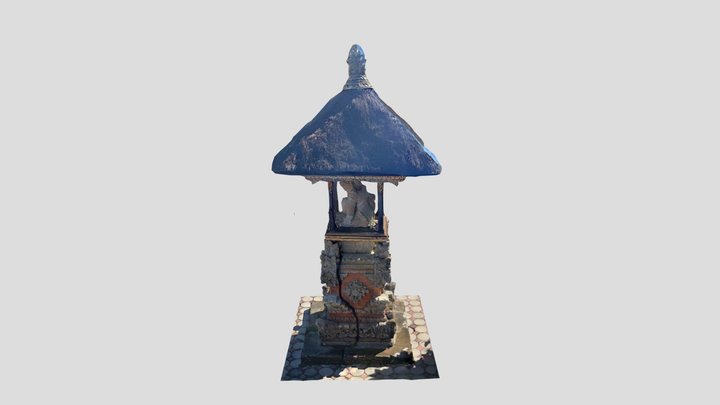 Pelinggih madya 2 3D Model