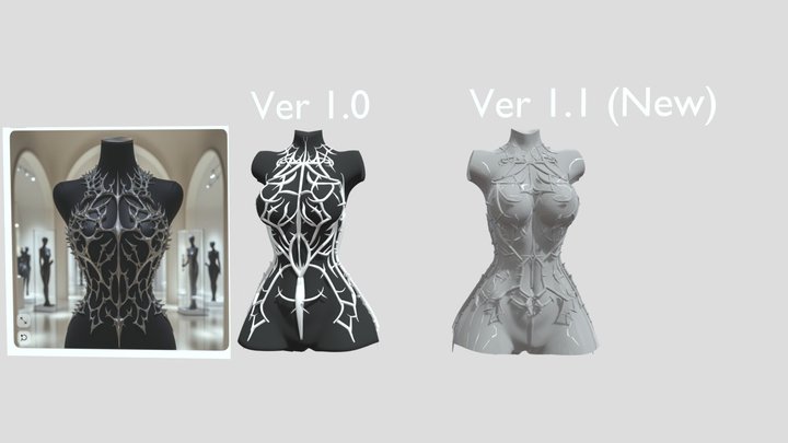 Chest Armor Spikes – Modelo 3D gratuito STL