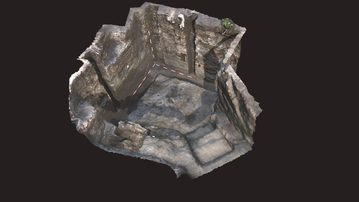 Békés-Várdomb Tell Profile (Checkpoint 4/4) 3D Model