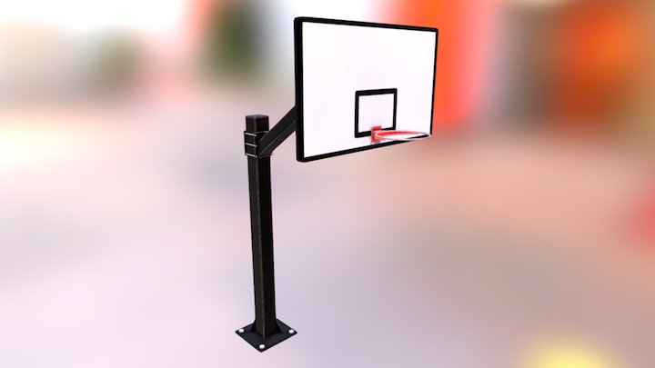 Basketball Hoop 3D Model