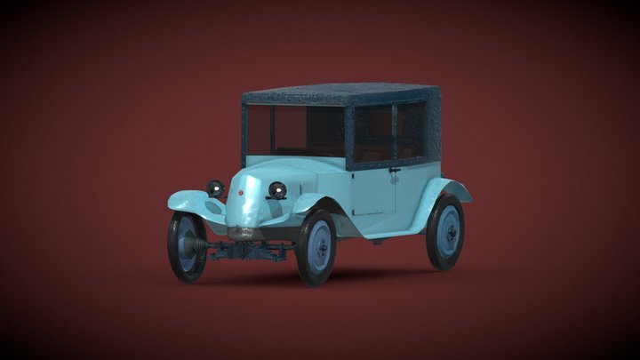 Tatra 11 3D Model