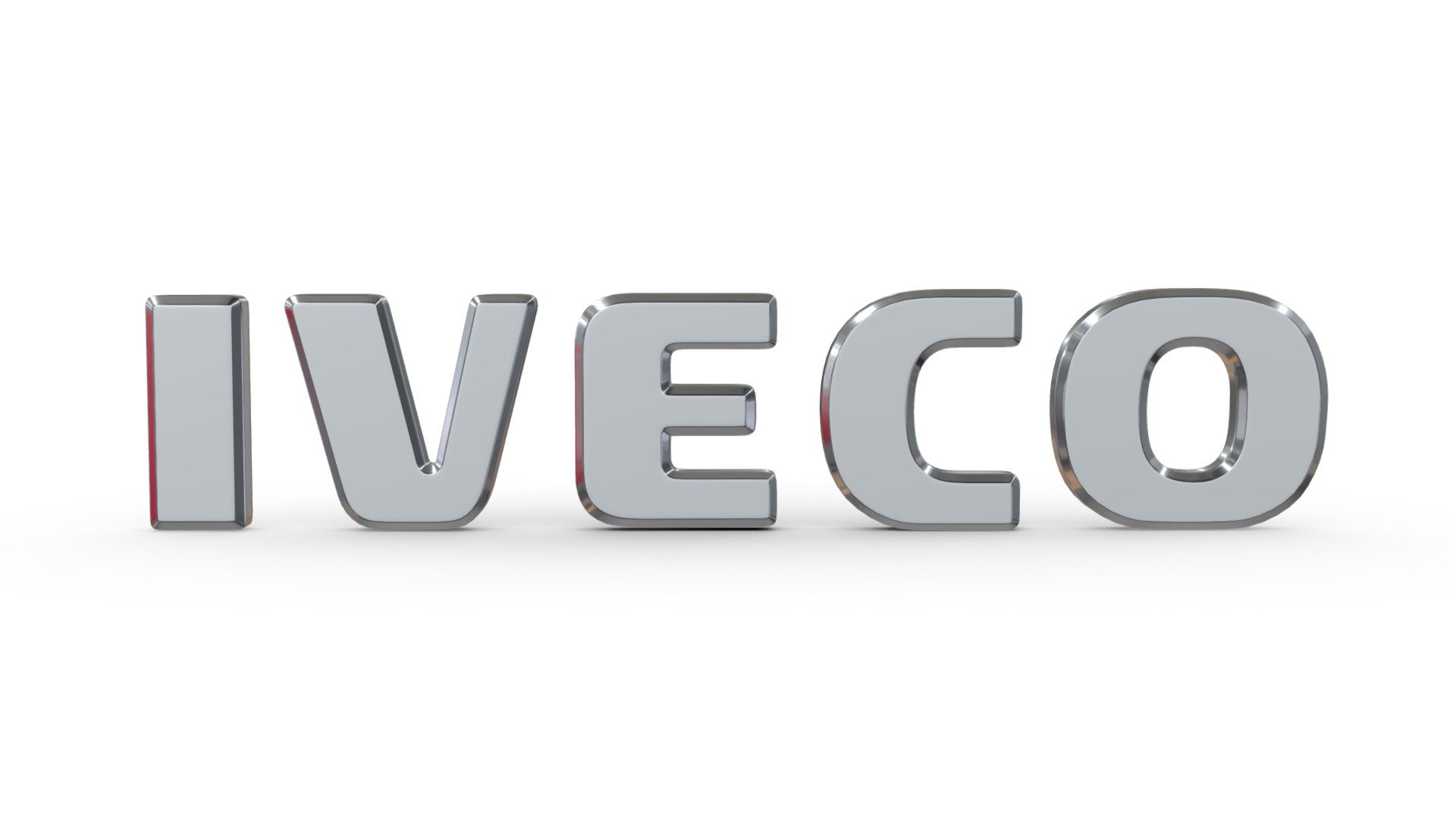 Iveco Logo - 3D Model By PolyArt (@ivan2020) [d3fdd89] - Sketchfab