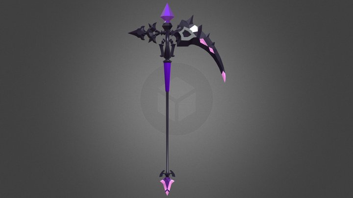 Scythe Black Mara 3D Model