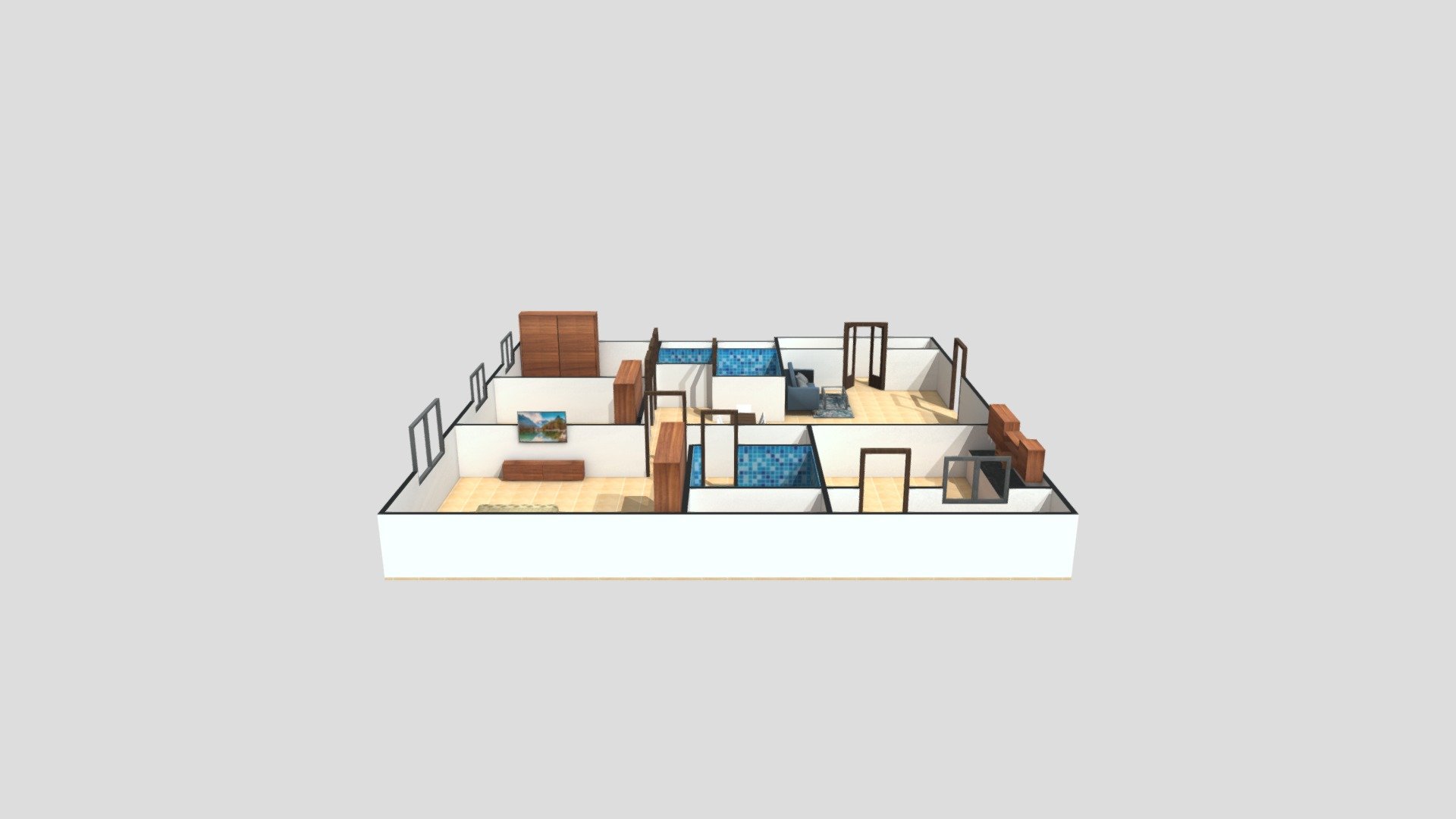 3 BHK ULTIMA UNIT 2 EAS FACING 2188 SQ.FT  R 1