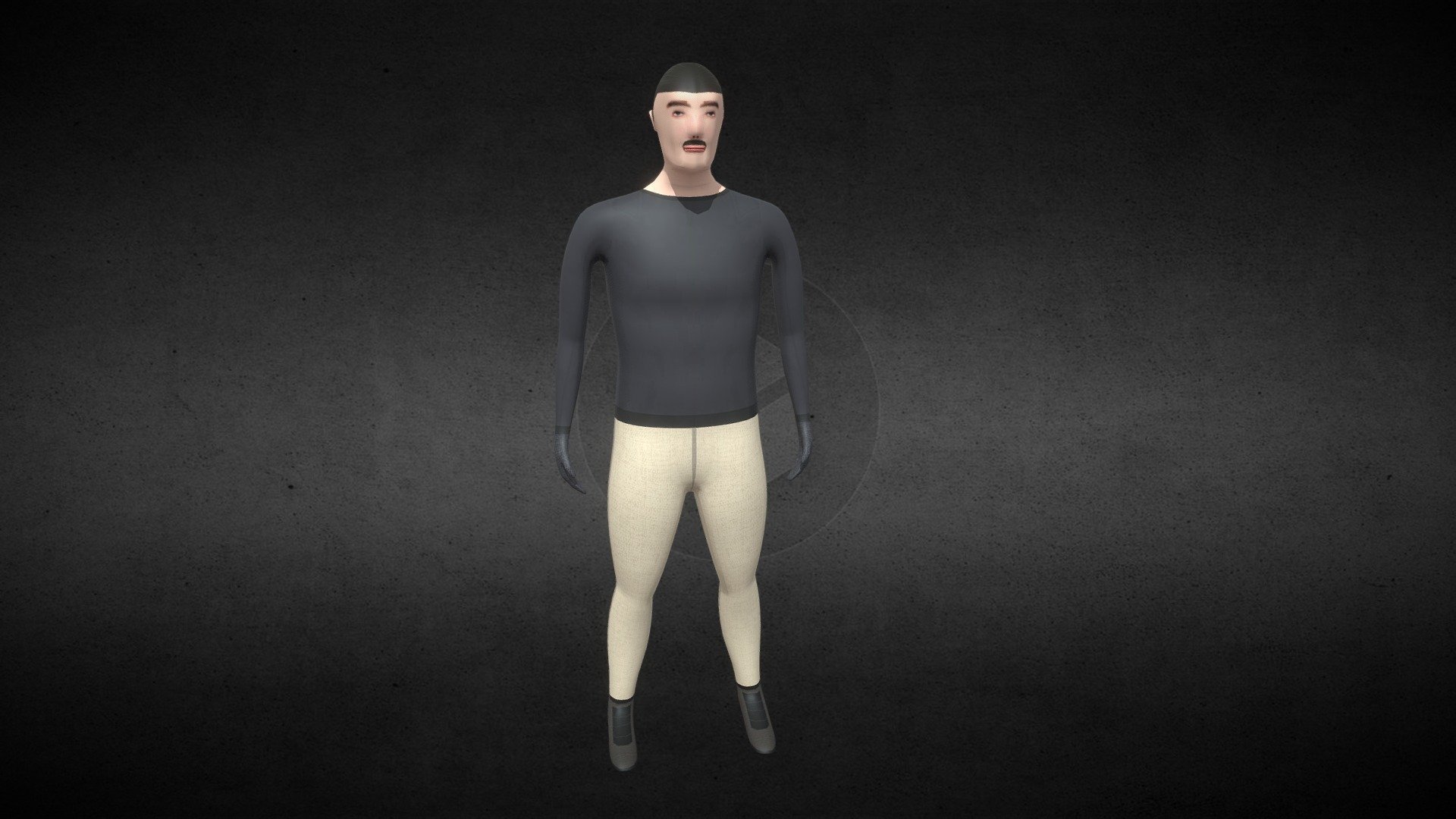 Simple Model Human - Download Free 3D model by 0201576 [d3ff5db ...