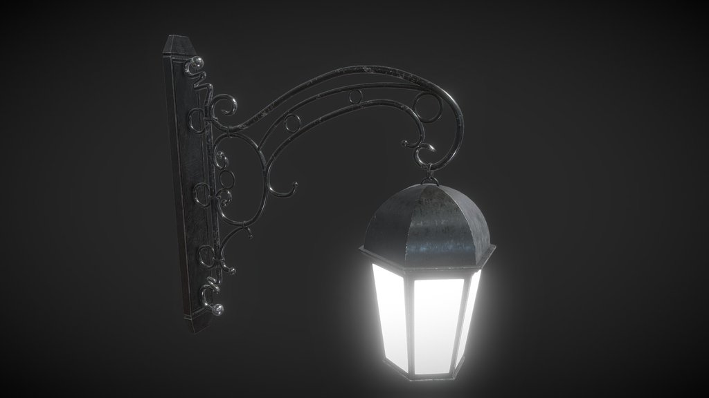 Victorian Street Lamp