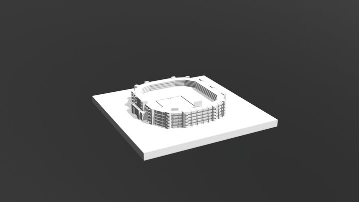 Estadio Monumental B 3D Model