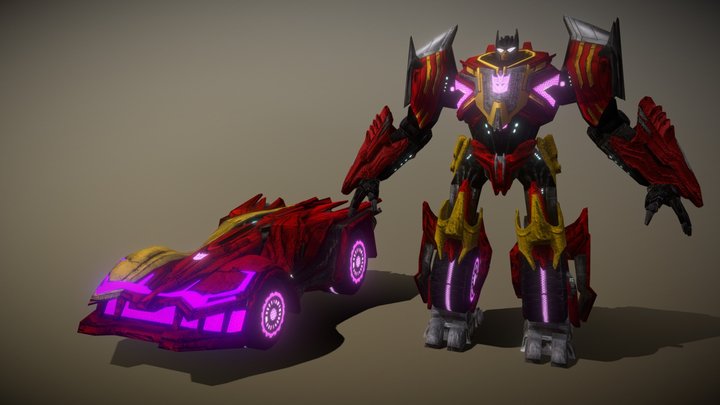 Transformers Fall Of Cybertron Deadend – Modello 3D gratuito STL