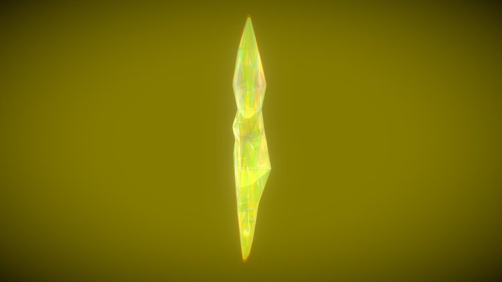 Lightning Gem 3D Model