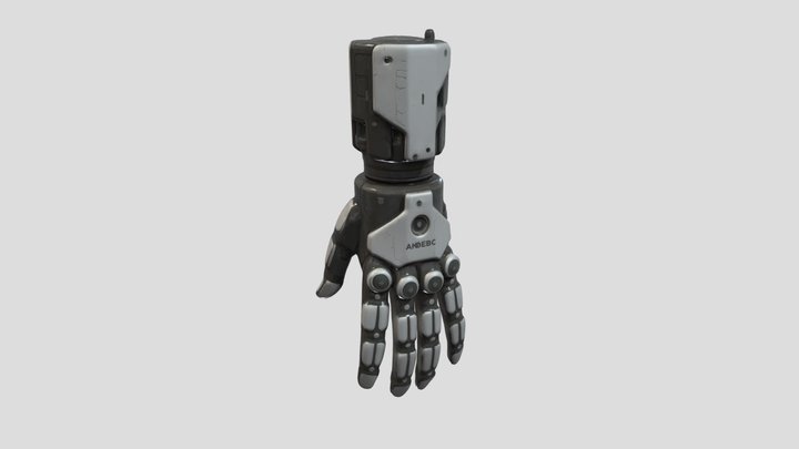Futuristic device 3D Model