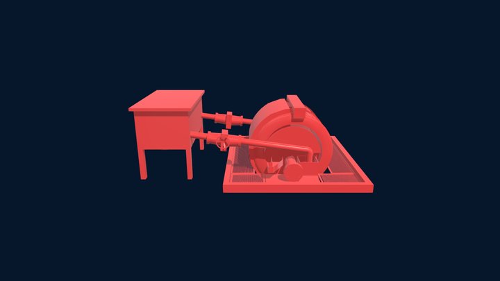 强磁选机 3D Model