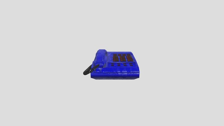 Nineties Telephone – Kostenloses 3D-Modell STL