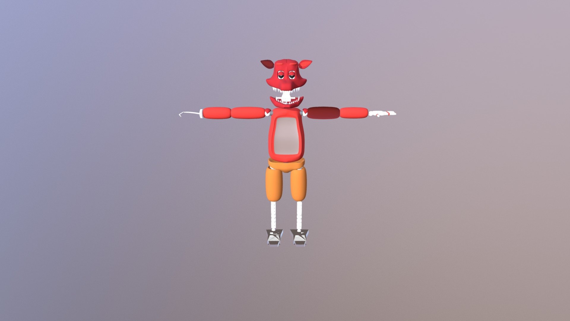 Stranger Fox - 3D model by HaroldXd [d4032c5] - Sketchfab