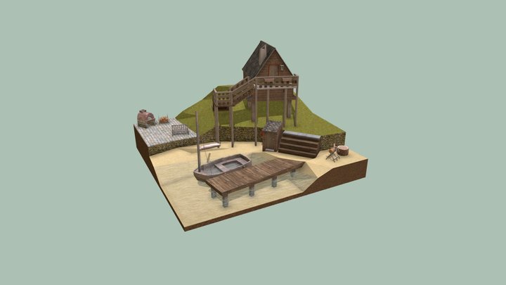 1ANI20N_David_Pieter_Diorama 3D Model