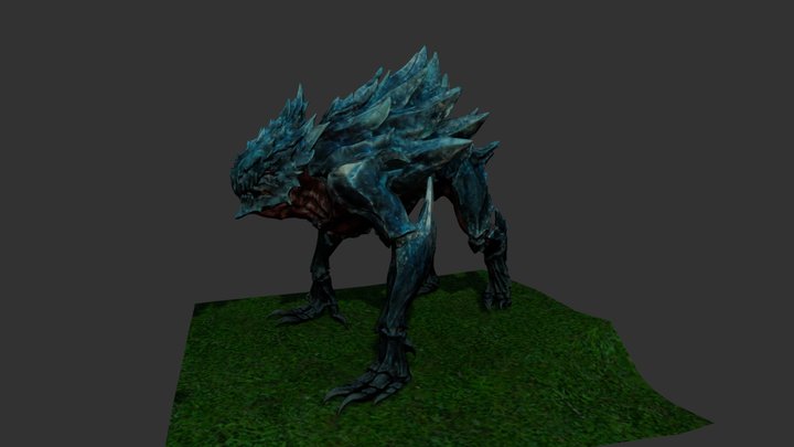 Witcher - Hound of the Wild Hunt 3D Model