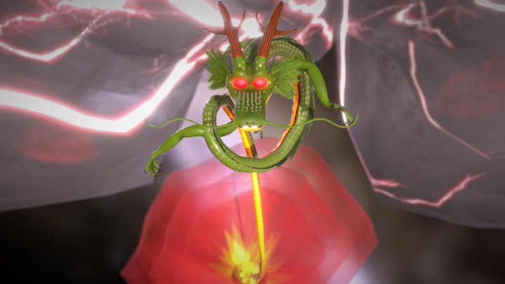 Dragon Shenlong "Dragon Ball" 3D Model