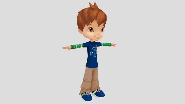SSBR - Huckleberry Pie 3D Model