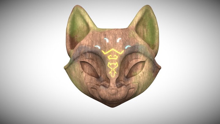 Kena Mask 3D Model