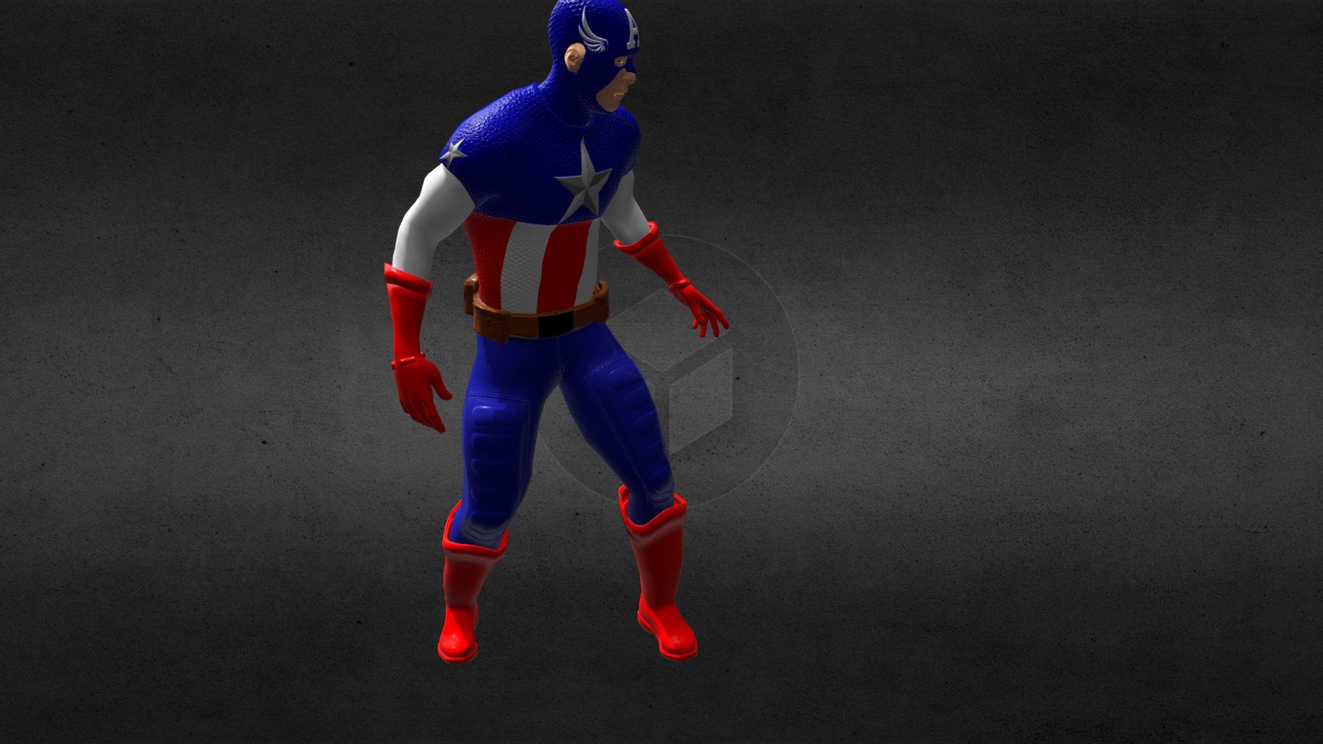 Capitan America_Idle