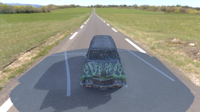 Hearse - One Stiff Ride 3D Model