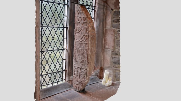 Tunwini cross - Great Urswick, Cumbria 3D Model