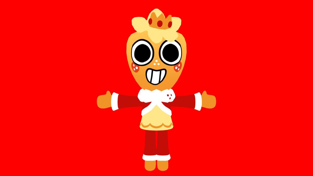 Golden Skin Sprout Dandys world [FBX] [Remake]