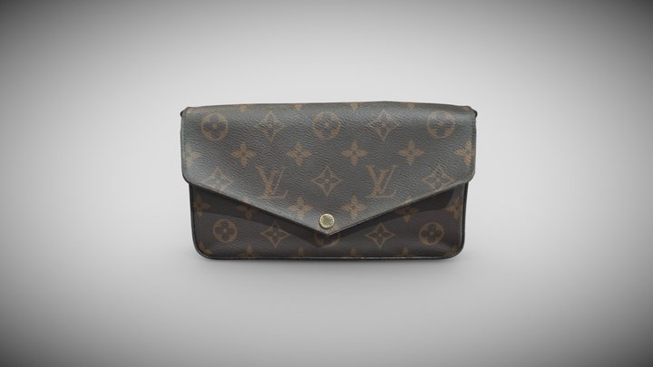 Louis Vuitton Handbag 3D Model