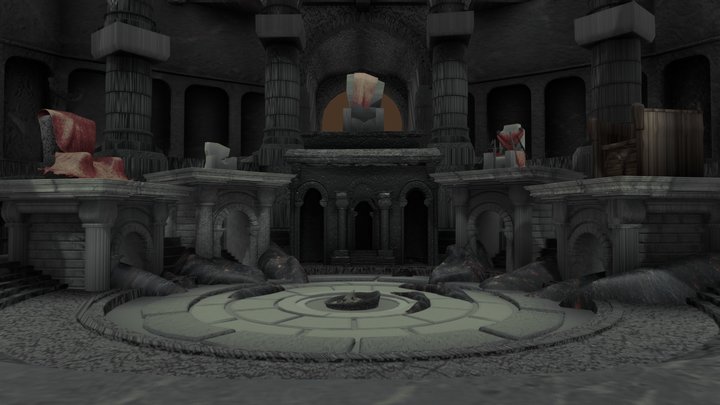 dark souls 3 fire enlace 3D Model