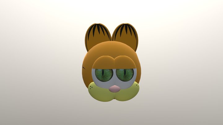 Garfield 3D Model