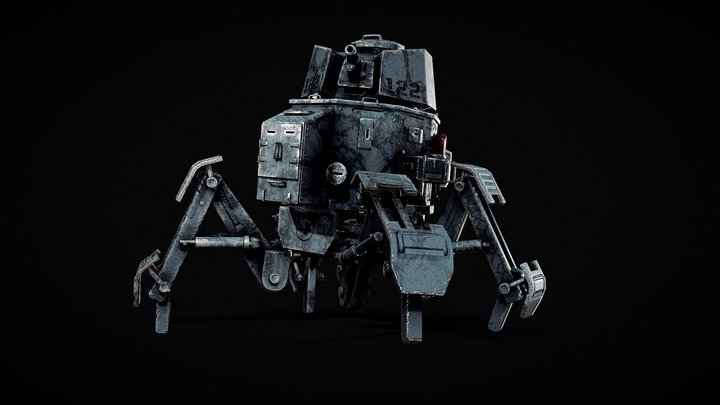 Hussar tank 3D Model