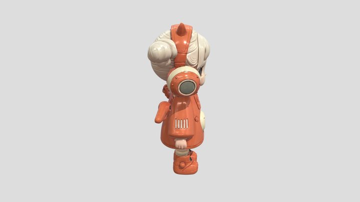 Red Cartoon Character by Tripo – Modello 3D gratuito STL