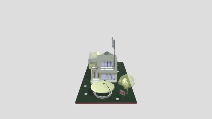 Villa03 3D Model