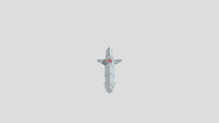 Tu-141 "Strizh" (Low-Poly) 3D Model