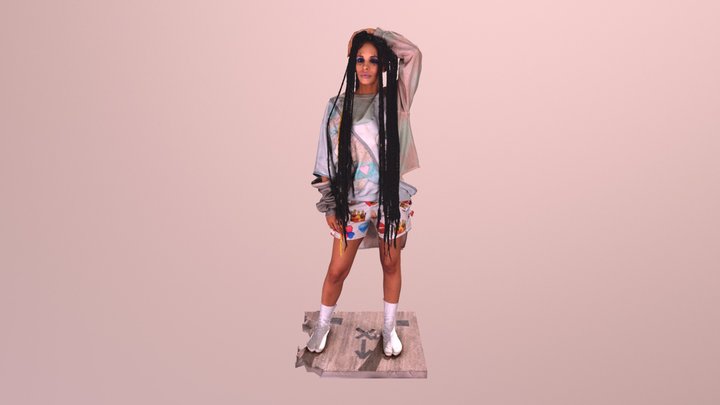 Annie Sama // PRETEND PLAY SS18 3D Model